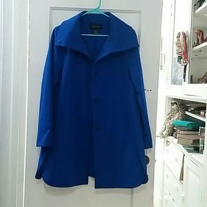 Royal blue Ann Taylor winter jacket